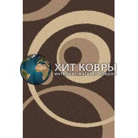 Российский ковер прямоугольный Platinum t151 коричневый
